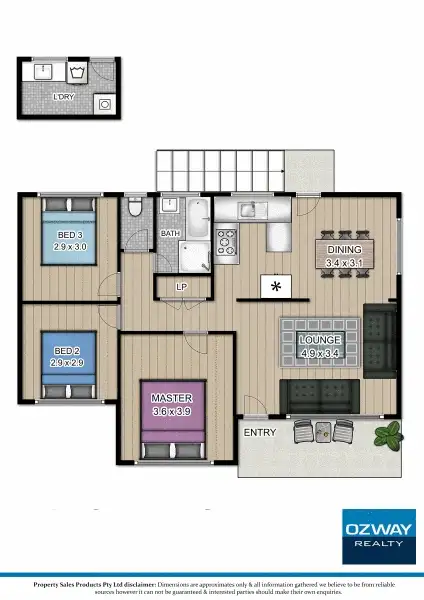 Floorplan of Homely house listing, 45 George Avenue, Bulli NSW 2516