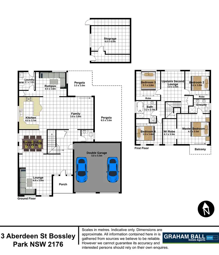 Floorplan of Homely house listing, 3 Aberdeen Street, Bossley Park NSW 2176