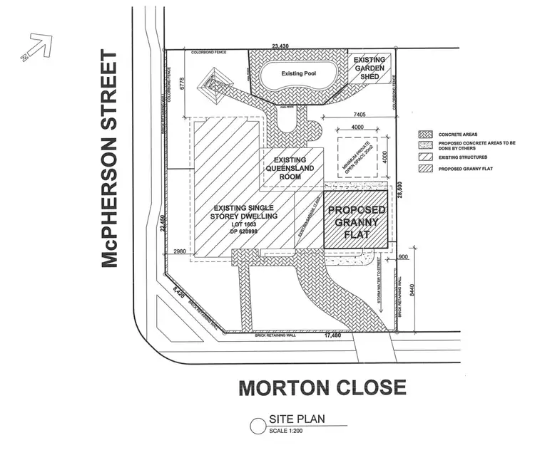 Floorplan of Homely house listing, 1 Morton Close, Wakeley NSW 2176