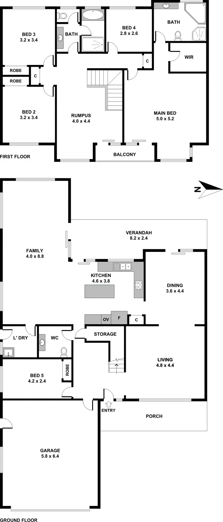 Floorplan of Homely house listing, 9 Central Avenue, Chipping Norton NSW 2170