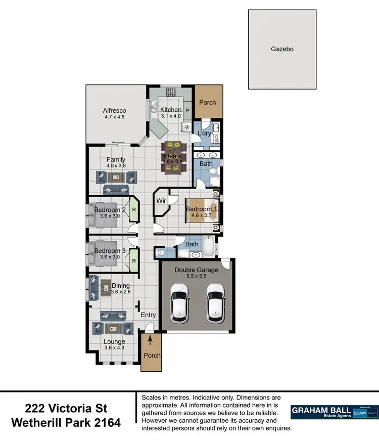 Floorplan of Homely house listing, 222 Victoria Street, Wetherill Park NSW 2164
