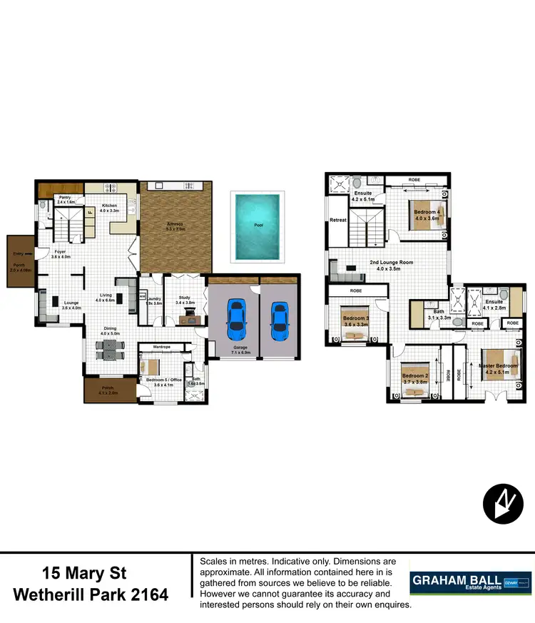 Floorplan of Homely house listing, 15 Mary Street, Wetherill Park NSW 2164