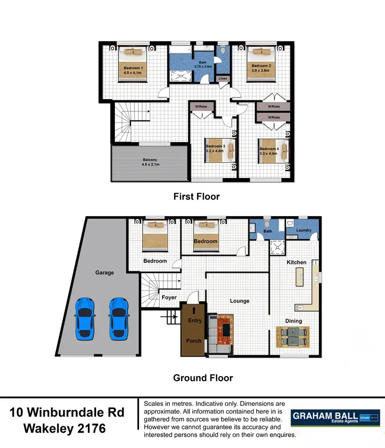 Floorplan of Homely house listing, 10 Winburndale Road, Wakeley NSW 2176