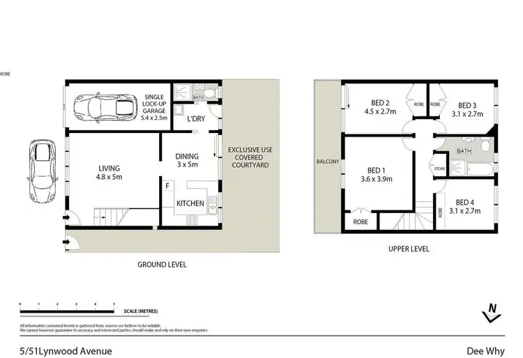 Floorplan of Homely house listing, 5/51 Lynwood Avenue, Dee Why NSW 2099