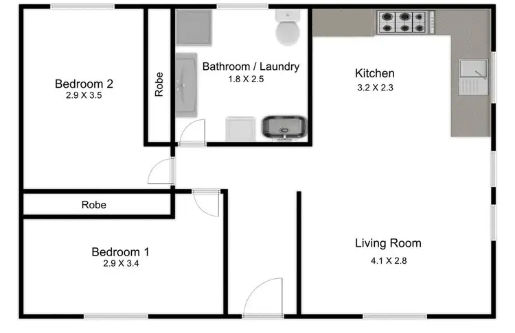Floorplan of Homely house listing, 14 Old Forest Road, Lugarno NSW 2210