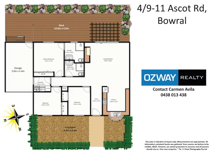 Floorplan of Homely villa listing, 4/9-11 Ascot Road, Bowral NSW 2576