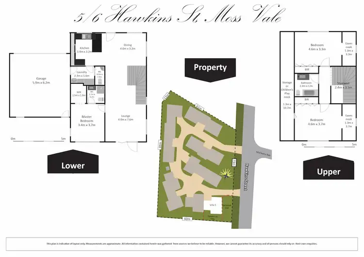 Floorplan of Homely townhouse listing, 5/6 Hawkins Street, Moss Vale NSW 2577