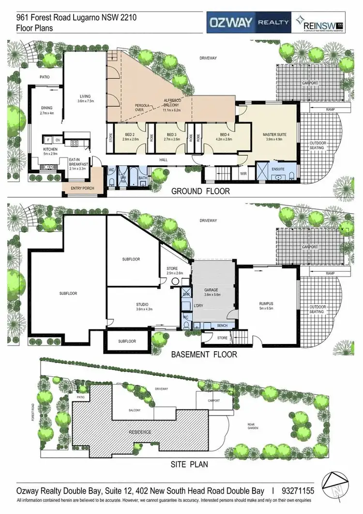 Floorplan of Homely house listing, Address available on request