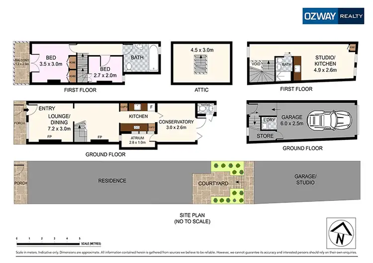 Floorplan of Homely house listing, 36a Chisholm Street, Darlinghurst NSW 2010