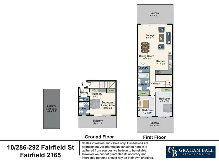 Floorplan of Homely apartment listing, 10/286-292 Fairfield Street, Fairfield NSW 2165