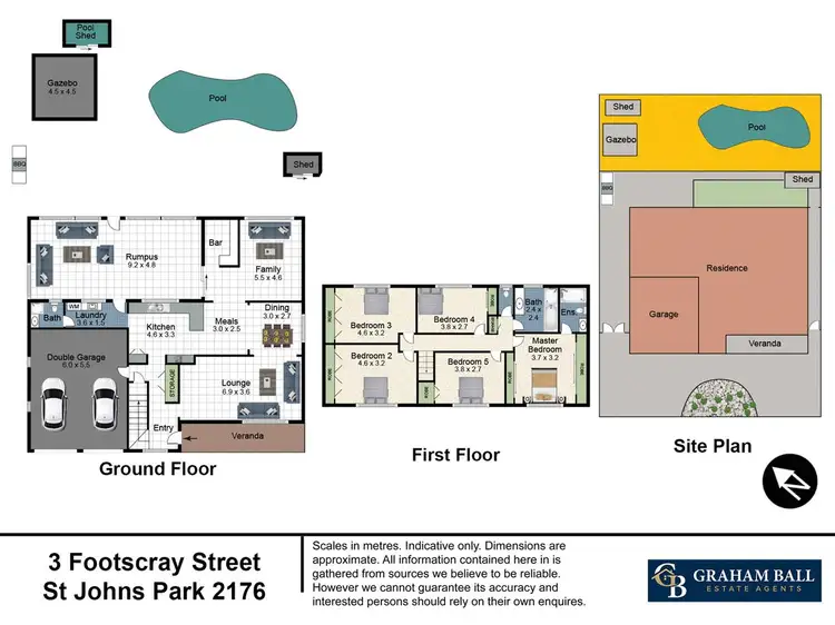 Floorplan of Homely house listing, 3 Footscray Street, St Johns Park NSW 2176