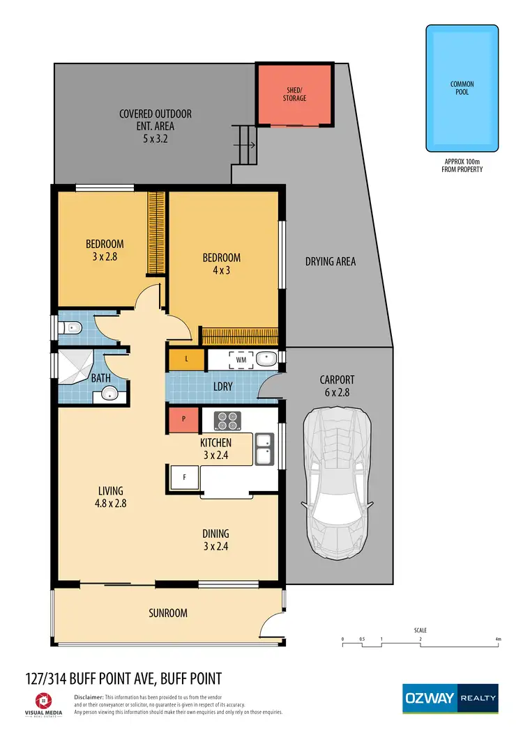Floorplan of Homely retirement listing, 127/314 Buff Point Avenue, Buff Point NSW 2262