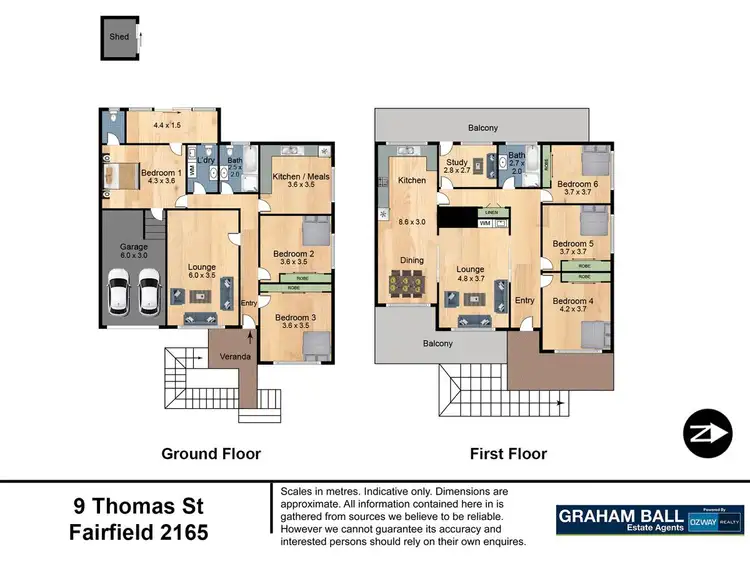 Floorplan of Homely house listing, 9 Thomas Street, Fairfield NSW 2165