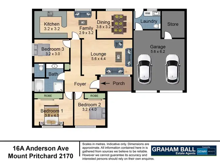 Floorplan of Homely house listing, 16a Anderson Avenue, Mount Pritchard NSW 2170