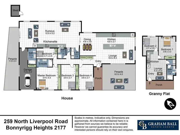 Floorplan of Homely house listing, 259 & 259A North Liverpool Road, Bonnyrigg Heights NSW 2177