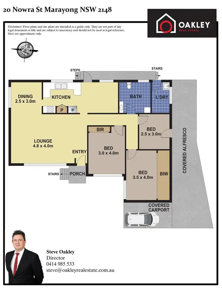 Floorplan of Homely house listing, 20 Nowra Street, Marayong NSW 2148