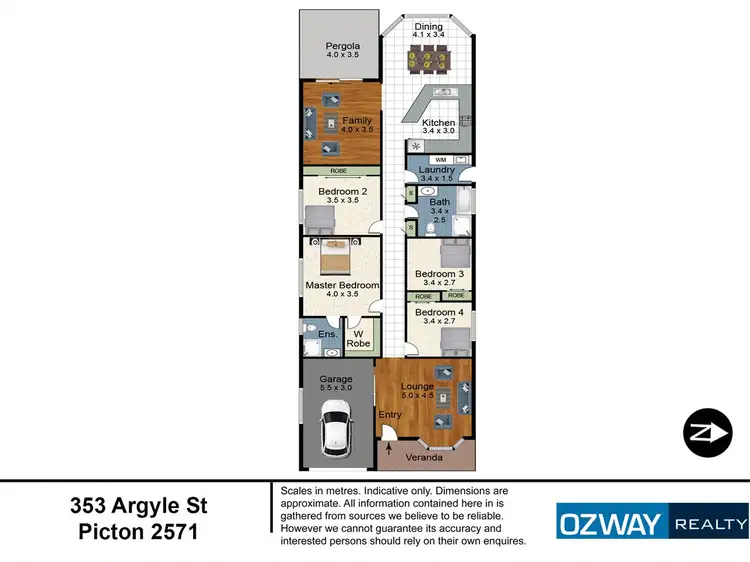 Floorplan of Homely house listing, 353 Argyle Street, Picton NSW 2571