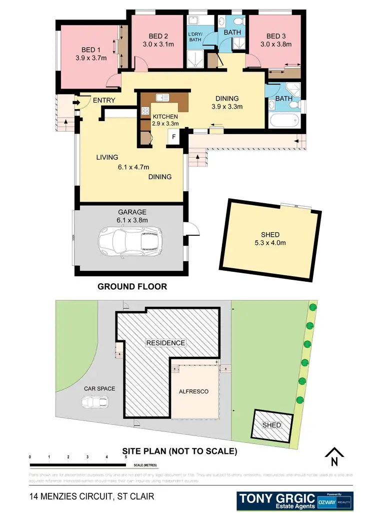 Floorplan of Homely house listing, 14 Menzies Circuit, St Clair NSW 2759