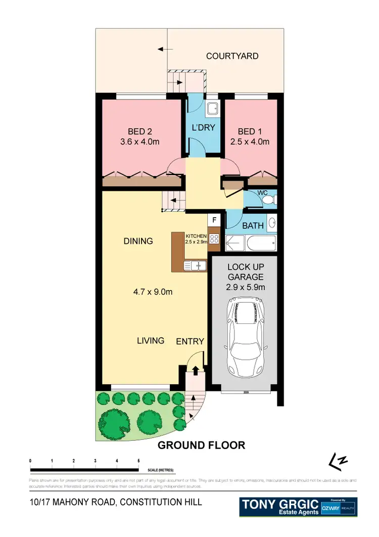 Floorplan of Homely villa listing, 10/17 Mahony Road, Constitution Hill NSW 2145