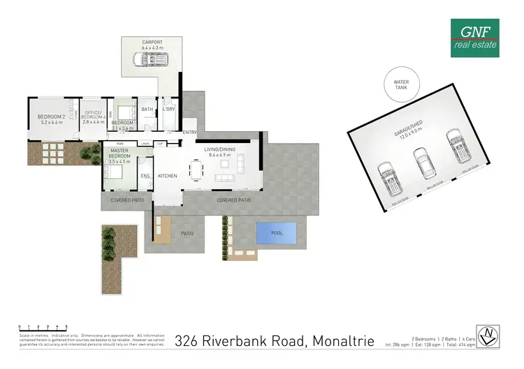 Floorplan of Homely rural property listing, 326 River Bank Road, Monaltrie NSW 2480