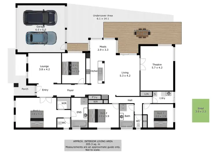 Floorplan of Homely house listing, 56 Dryandra Way, Thurgoona NSW 2640