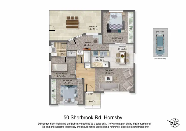 Floorplan of Homely house listing, 50 Sherbrook Road, Hornsby NSW 2077