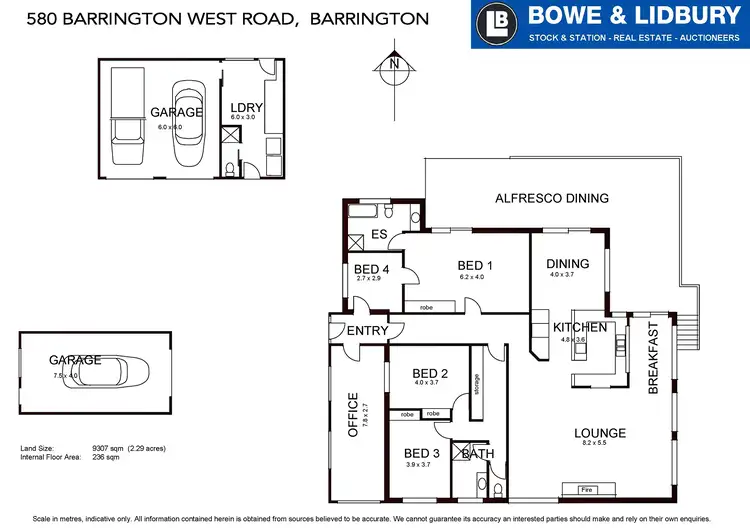 Floorplan of Homely house listing, 580 Barrington West Road, Barrington NSW 2422
