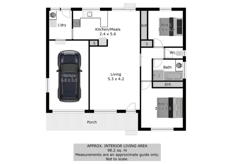 Floorplan of Homely block of units listing, 10 Glendaloch Court, Lavington NSW 2641