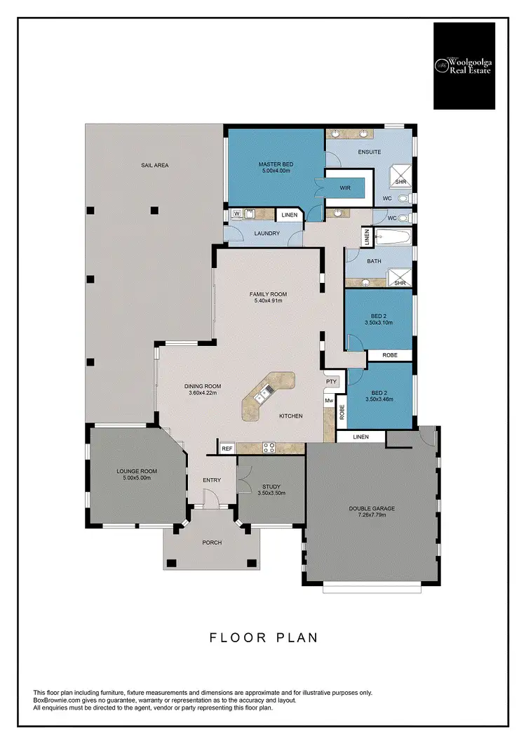 Floorplan of Homely house listing, 8 Vista Close, Woolgoolga NSW 2456