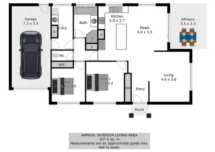 Floorplan of Homely unit listing, 3/9 Donnolley Court, Lavington NSW 2641