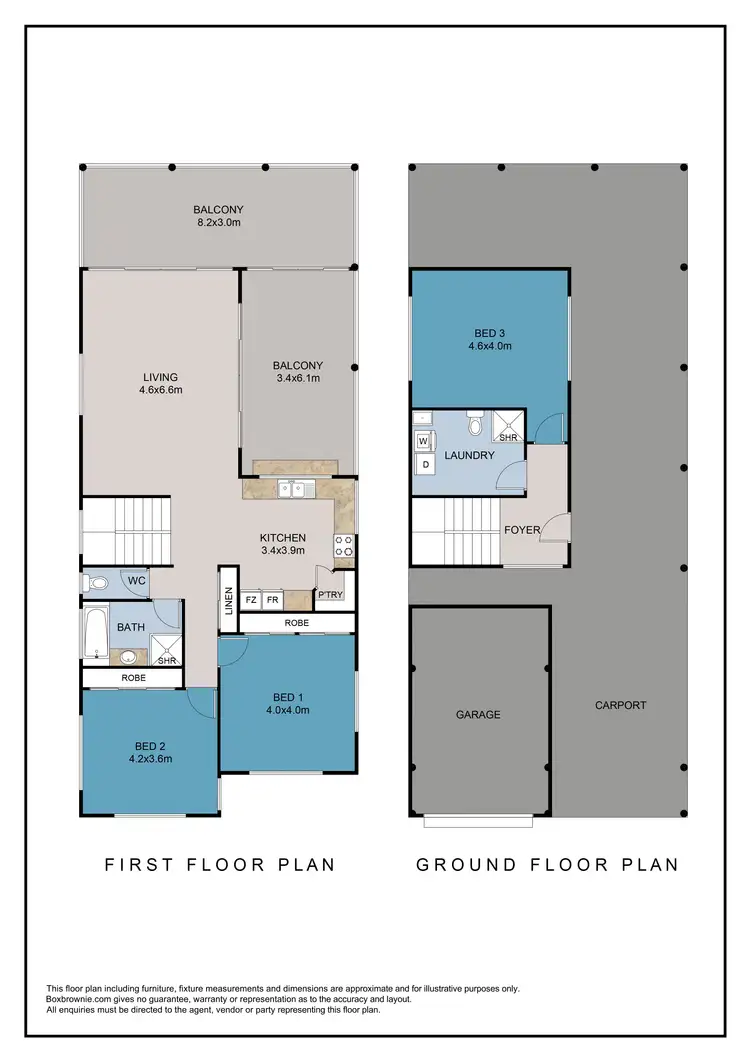 Floorplan of Homely house listing, 10 Macdougall Street, Corindi Beach NSW 2456
