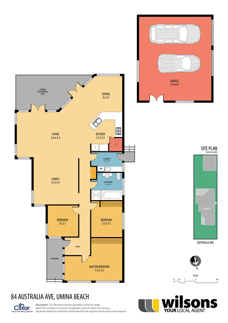 Floorplan of Homely house listing, 84 Australia Ave, Umina Beach NSW 2257