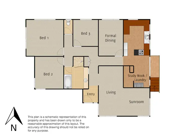 Floorplan of Homely house listing, 18 Vista Ave, Tarragindi QLD 4121