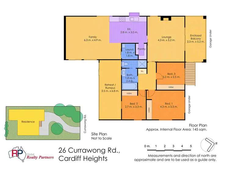 Floorplan of Homely house listing, 26 Currawong Rd, Cardiff Heights NSW 2285