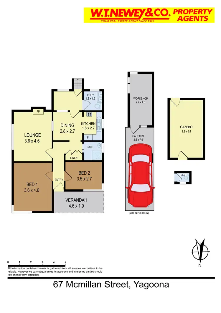 Floorplan of Homely house listing, 67 Mcmillan St, Yagoona NSW 2199