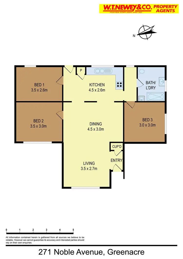 Floorplan of Homely house listing, 271 Noble Avenue, Greenacre NSW 2190