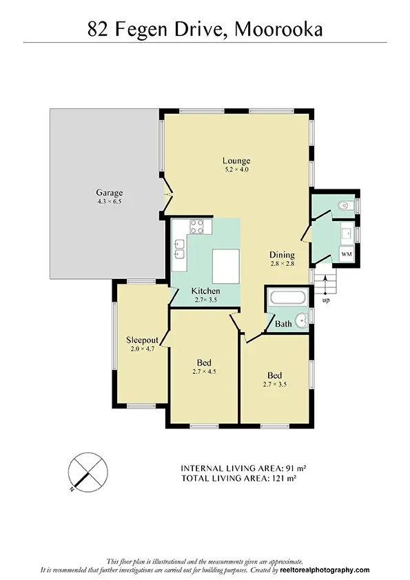 Floorplan of Homely house listing, 82 Fegen Dr, Moorooka QLD 4105