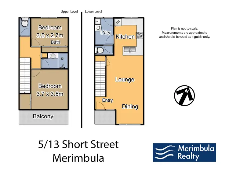 Floorplan of Homely townhouse listing, 5/13 Short Street, Merimbula NSW 2548