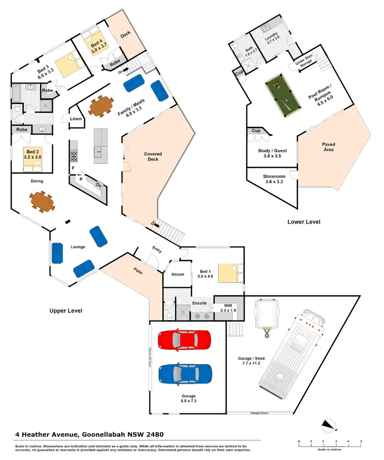 Floorplan of Homely house listing, 4 Heather Ave, Goonellabah NSW 2480