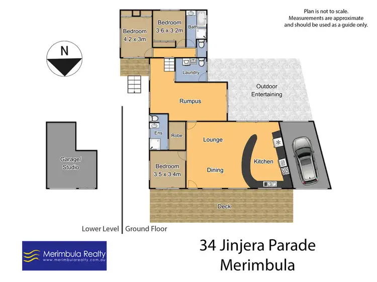 Floorplan of Homely house listing, 34 Jinjera Pde, Pambula Beach NSW 2549