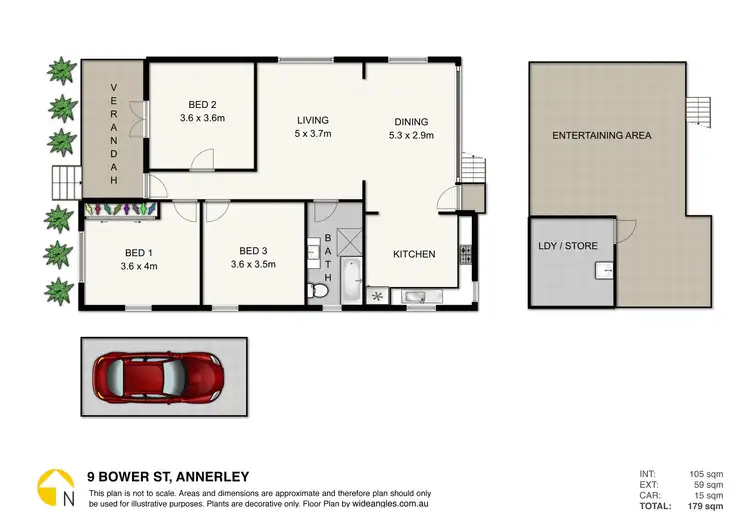 Floorplan of Homely house listing, 9 Bower St, Annerley QLD 4103