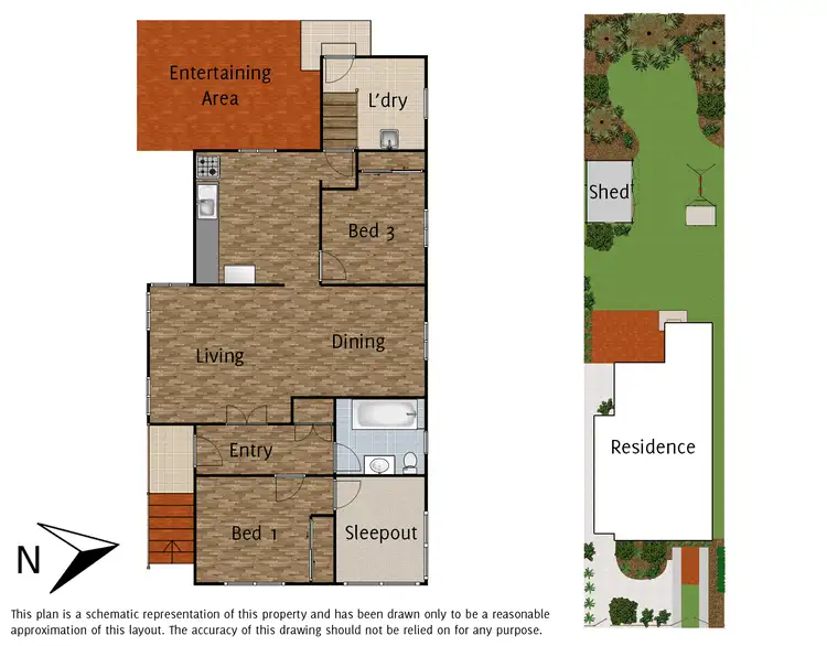 Floorplan of Homely house listing, 19 Fairy St, Moorooka QLD 4105