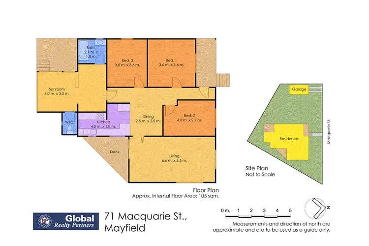 Floorplan of Homely house listing, 71 Macquarie St, Mayfield NSW 2304