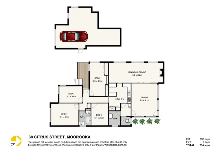 Floorplan of Homely house listing, 38 Citrus St, Moorooka QLD 4105