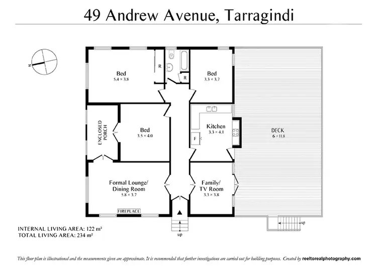 Floorplan of Homely house listing, 49 Andrew Ave, Tarragindi QLD 4121