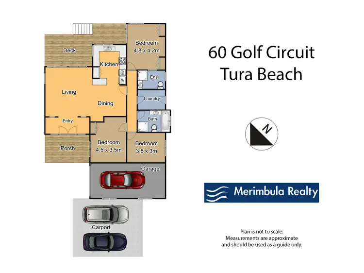 Floorplan of Homely house listing, 60 Golf Circuit, Tura Beach NSW 2548