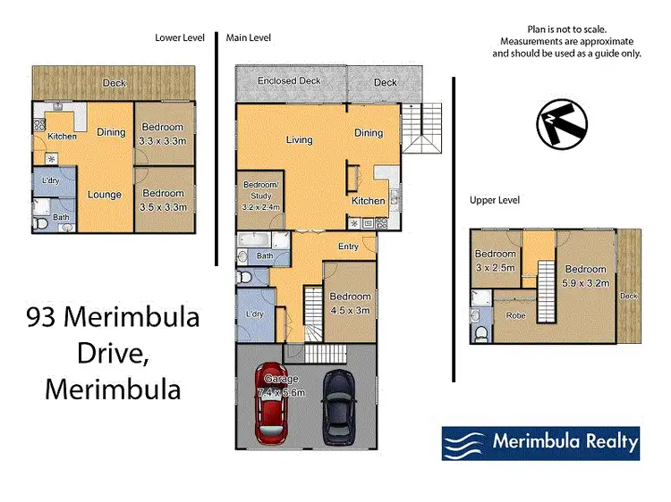 Floorplan of Homely house listing, 93 Merimbula Dr, Merimbula NSW 2548