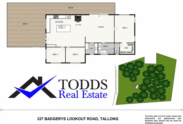 Floorplan of Homely rural property listing, 337 Badgerys Lookout Rd, Tallong NSW 2579