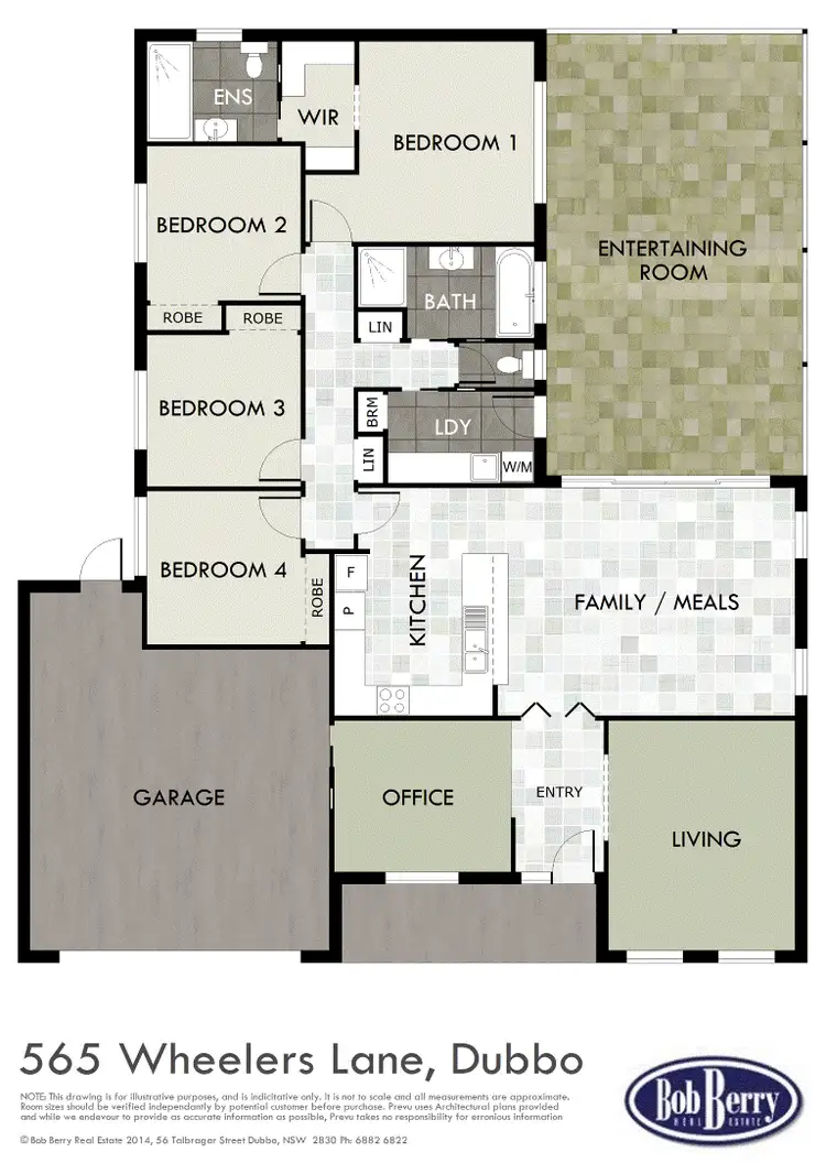 Floorplan of Homely house listing, 565 Wheelers Lane, Dubbo NSW 2830