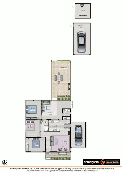 Floorplan of Homely house listing, 3 Weekes St, Balgownie NSW 2519